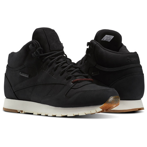 Утеплені кросівки Reebok Classic Leather Mid GTX-THIN