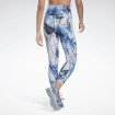 Жіночі спортивні легінси Reebok Lux Bold High-Waisted Liquid Abyss Print W