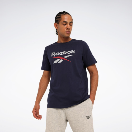 Футболка Reebok New Identity Stacked L