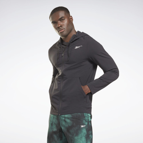 Чоловічий джемпер Reebok Performance Woven Zip-Up